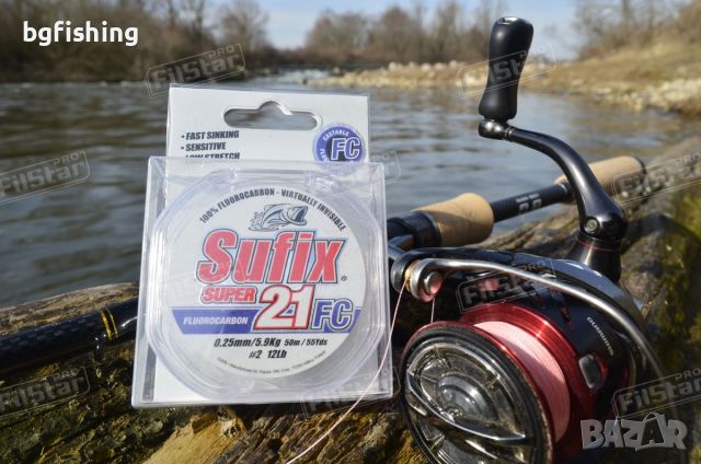 Sufix Super 21 Fluorocarbon, снимка 3 - Такъми - 45427966