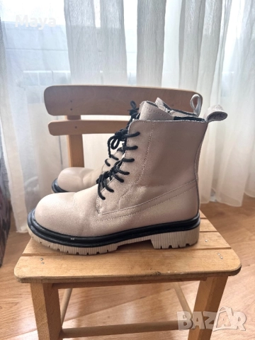 Дамски боти 41естествена кожа , снимка 2 - Дамски ботуши - 51832333