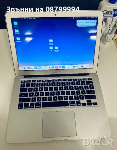MacBook Air 2015г i5Dual cor 4GB RAM 256GB SSD батерията издържа 6часа