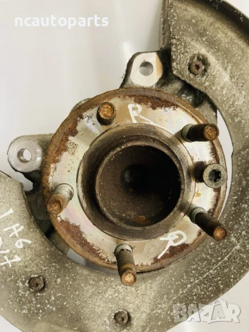 Преден десен шенкел с лагер за Jaguar XF Х260 2.0 дизел 204DTD GX63-3K185-BB 2017, снимка 3 - Части - 51341756