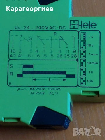 Реле за време Tele Haase, снимка 4 - Резервни части за машини - 53185255