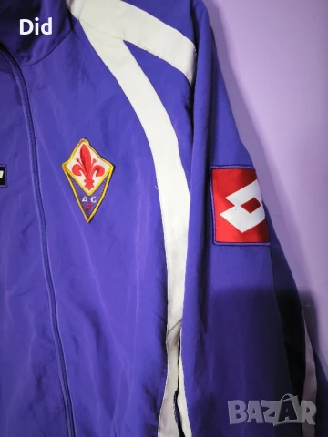 оригинална vintage ветровка lotto Fiorentina A.F.C, снимка 2 - Спортни дрехи, екипи - 50596932