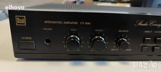 Стерео усилвател DUAL CV 6040, снимка 5 - Ресийвъри, усилватели, смесителни пултове - 51339772