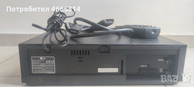 Видео LG VHS , снимка 3 - Плейъри, домашно кино, прожектори - 54291144