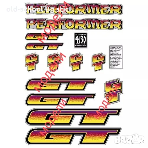 BMX GT STICKERS , снимка 9 - Велосипеди - 50369636
