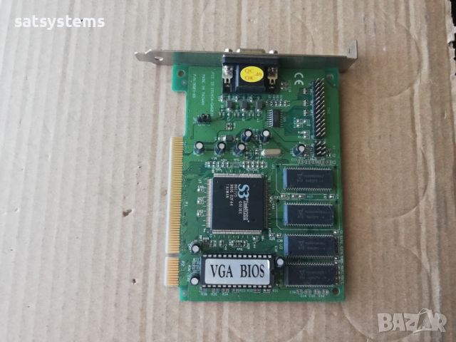 Видео карта S3 Super Trio 64V2/DX Gainward GW503D 2MB PCI, снимка 12 - Видеокарти - 38961415