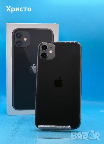 ГАРАНЦИОНЕН!!! Apple iPhone 11, 64GB, 4GB RAM, 4G, Black, снимка 5 - Apple iPhone - 46993737