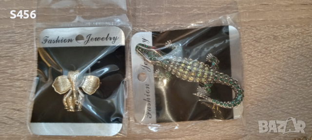 Позлатена брошка. Брошки. Колие, снимка 4 - Други - 52591307