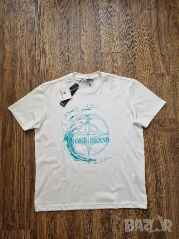Страхотна мъжка тениска STONE ISLAND размер S M L XL 2XL 