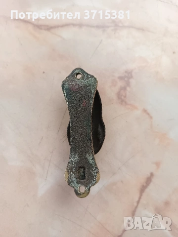 Бронзово чукало за врата, снимка 4 - Антикварни и старинни предмети - 53657672