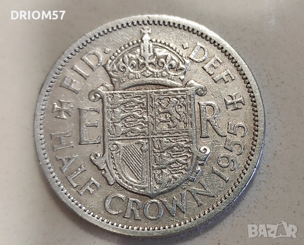 Монети Великобритания-2 бр.› Кралица Елизабет II(1955-1956)