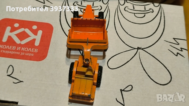 Matchbox Kingsize K-6 Allis Chalmers Earth Mover , снимка 3 - Други ценни предмети - 52940918