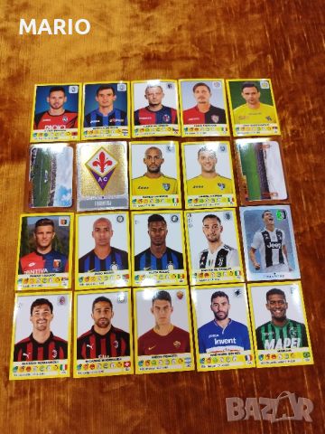 Продавам стикери на Panini 2018-2019, снимка 1 - Колекции - 46337072