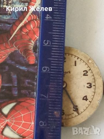 Механизъм с циферблат от стар ръчен часовник 52100, снимка 9 - Мъжки - 52253987