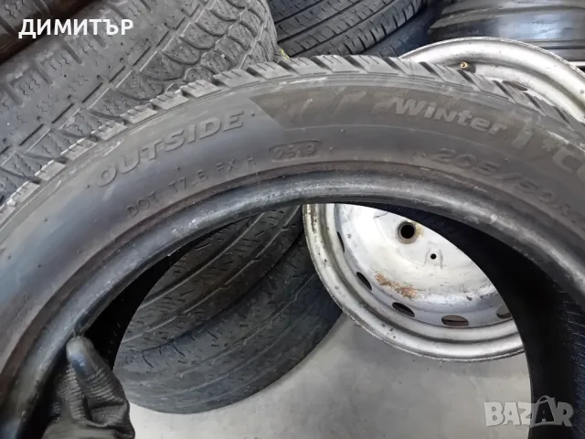 2бр.зимни гуми Hankook 205 50 17 dot2519 цената е за брой!, снимка 5 - Гуми и джанти - 47182220