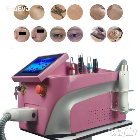 Пико лазер с 3 дължини (карбонов пилинг, премахване на татуировки), снимка 2 - Козметични уреди - 52634956