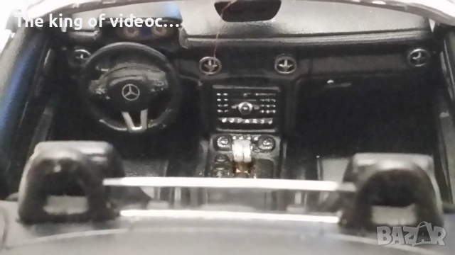 Голяма метална количка Mercedes SLS AMG , снимка 16 - Колекции - 53686295