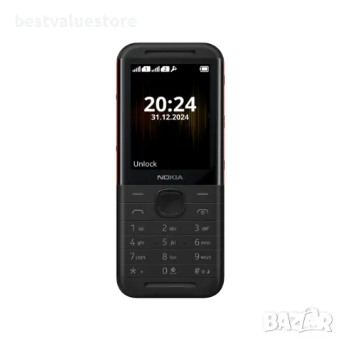 Nokia 5310 2024 Dual Black/red Мобилен Телефон Gsm 2.40 , Задна Камера 0.3 Mpx, снимка 1 - Nokia - 49234766