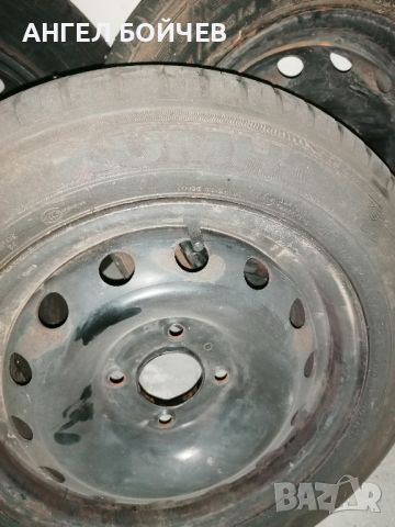  Джанти с гуми за Пежо 206, снимка 3 - Гуми и джанти - 46371038