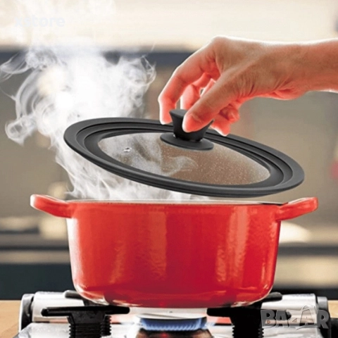 Капак за различни размери тигани и тенджери, снимка 11 - Други - 52699692