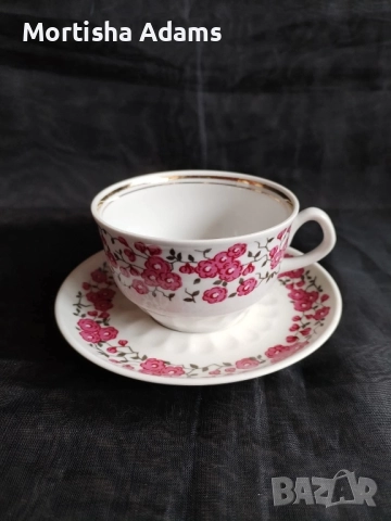 Съветски сервиз- костен порцелан , снимка 2 - Сервизи - 52362740