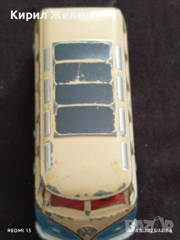 Ретро метален микробус Volkswagen за КОЛЕКЦИЯ ДЕКОРАЦИЯ 28106, снимка 5 - Колекции - 51215453