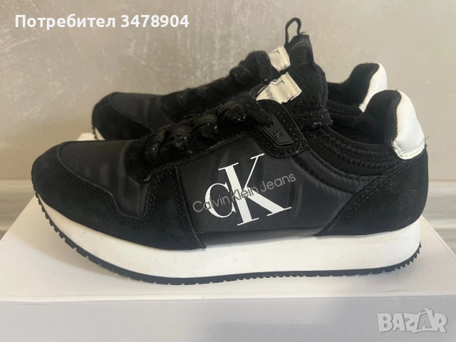 Дамски обувки Calvin Klein, 36, снимка 3 - Маратонки - 52368902