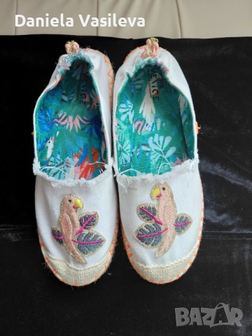 Бели еспадрили размер 39