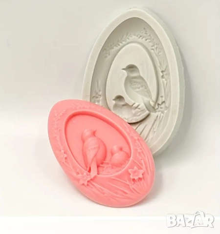 Молд яйце с птици , снимка 2 - Форми - 51563123