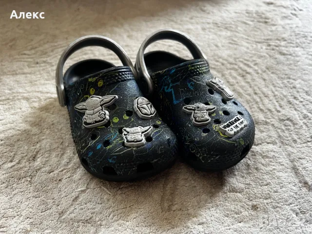 Crocs Star Wars The Mandalorian The Child aka Baby Yoda 21-22, снимка 2 - Детски сандали и чехли - 46989756