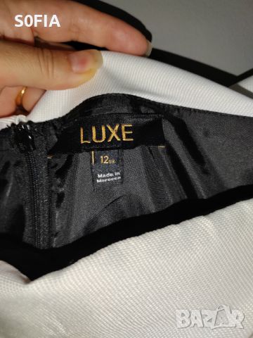 Luxe 12 uk елегантна рокля L , снимка 2 - Рокли - 45445827