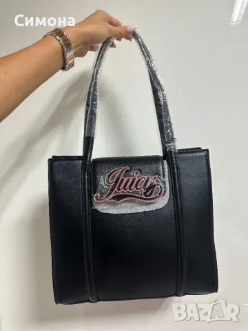 Juicy couture оригинална нова черна чанта, снимка 1 - Чанти - 47187757