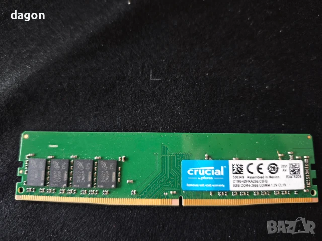 Crucial 8GB DDR4 2666MHz CT8G4DFRA266 за PC