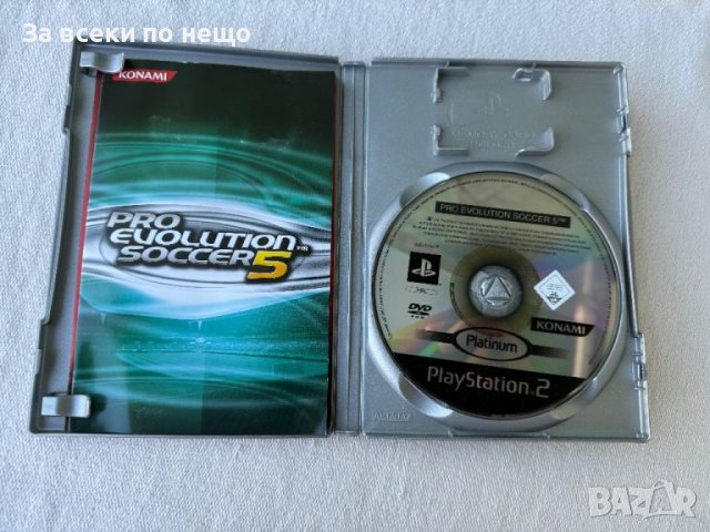 PS2 , playstation 2 , плейстейшън 2 , Pro Evolution Soccer 5, снимка 4 - Игри за PlayStation - 46419760