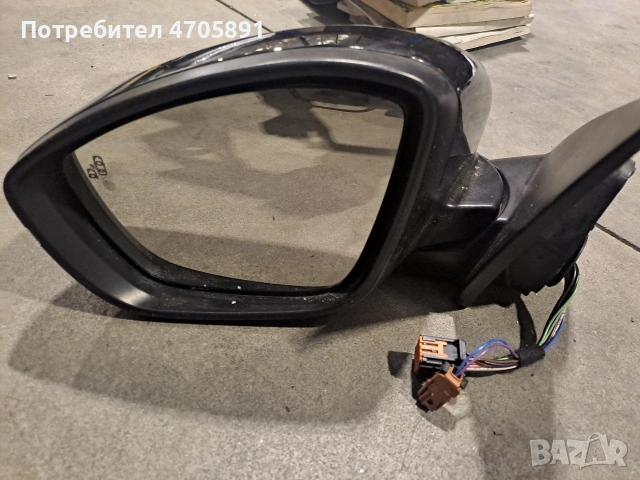 ляво огледало peugeot 308 2018 година, снимка 2 - Части - 53063649