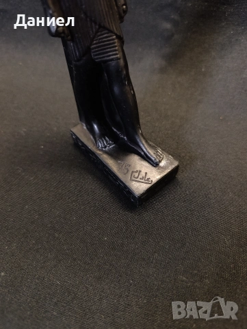 Статуетка на Анубис, снимка 3 - Антикварни и старинни предмети - 53397160