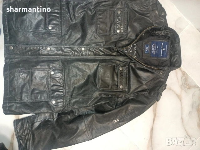 Tom Tailor XL кожено яке уникат - 79 лв, снимка 14 - Якета - 53192646