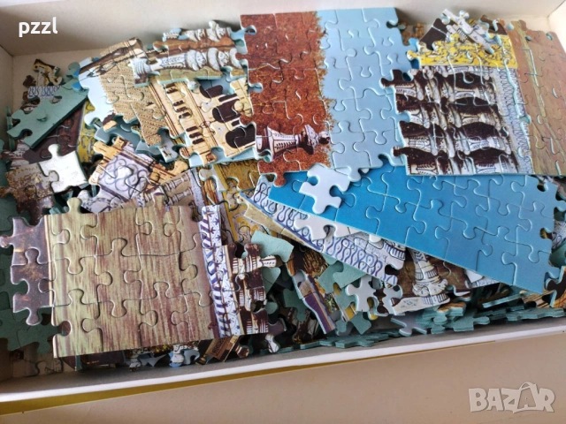 Пъзел "Sevilla” Ravensburger 1972г. 1000 части, снимка 6 - Пъзели - 53875173