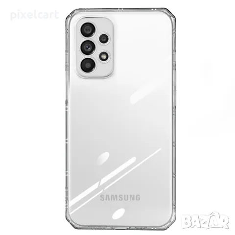 Силиконов калъф Anti-drop за Samsung Galaxy A73 5G, Прозрачен, снимка 1 - Калъфи, кейсове - 47955413