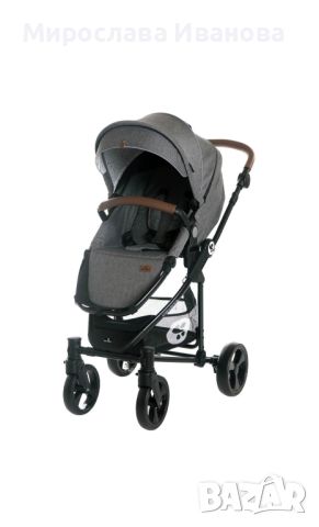Бебешка количка Lorelli CRYSTA 3 в 1 GREY + чанта

, снимка 4 - Детски колички - 45090572