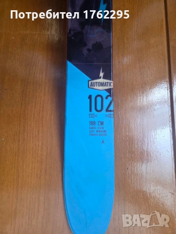 Ски ATOMIK Automatic 102 + Автомати SHIFT13, снимка 4 - Зимни спортове - 53601951