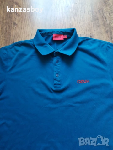 hugo boss polo shirt - страхотна мъжка тениска 2XL, снимка 2 - Тениски - 54282996