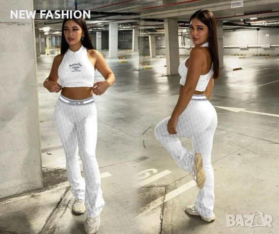 Дамски Комплект - лого Бродирано ✨Dior, снимка 2 - Спортни екипи - 51419202