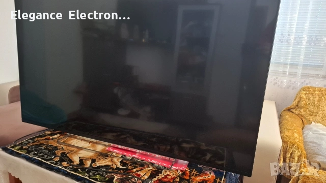 Toshiba 55"-U6763DG, изгоряла подсветка работещ , снимка 5 - Телевизори - 53097873