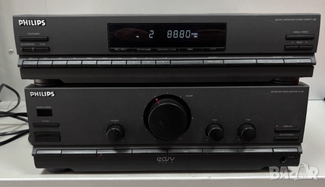 Hi-Fi стерео ресийвър (комбиниран усилвател и тунер) Philips Type 70FR "Easy Logic"