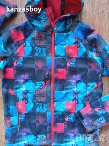 quicksilver elemental softshell jacket - мъжко софтшел яке Л, снимка 5 - Якета - 53785899
