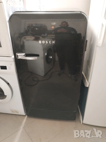 Ретро хладилник BOSCH black Nostalgy, снимка 6 - Хладилници - 53871658