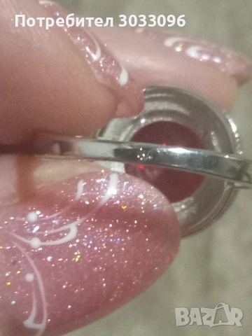 Сребърен пръстен, снимка 6 - Пръстени - 52740584