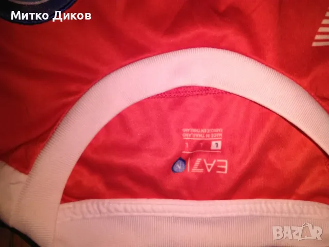 Футболна тениска на Наполи ЕА 7 специална 2021-2022 №10 Марадона размер Л, снимка 7 - Футбол - 50025173