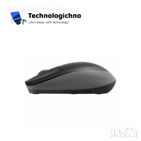 Мишка Logitech M190 Full-size Black/Gray, снимка 2 - Клавиатури и мишки - 50545366